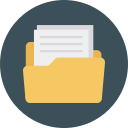 Icon to show conversion of pdf and storage