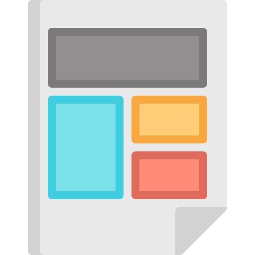 Icon to show conversion of pdf and storage